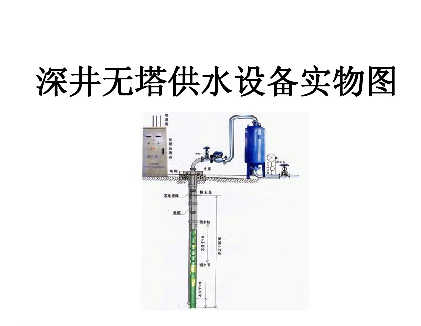 毕节织金县井泵无塔式供水设备